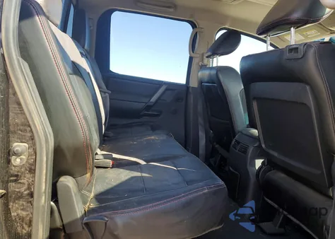 2012 Nissan Titan S z USA, uszkodzony, nr VIN 1N6BA0EC7CN324317